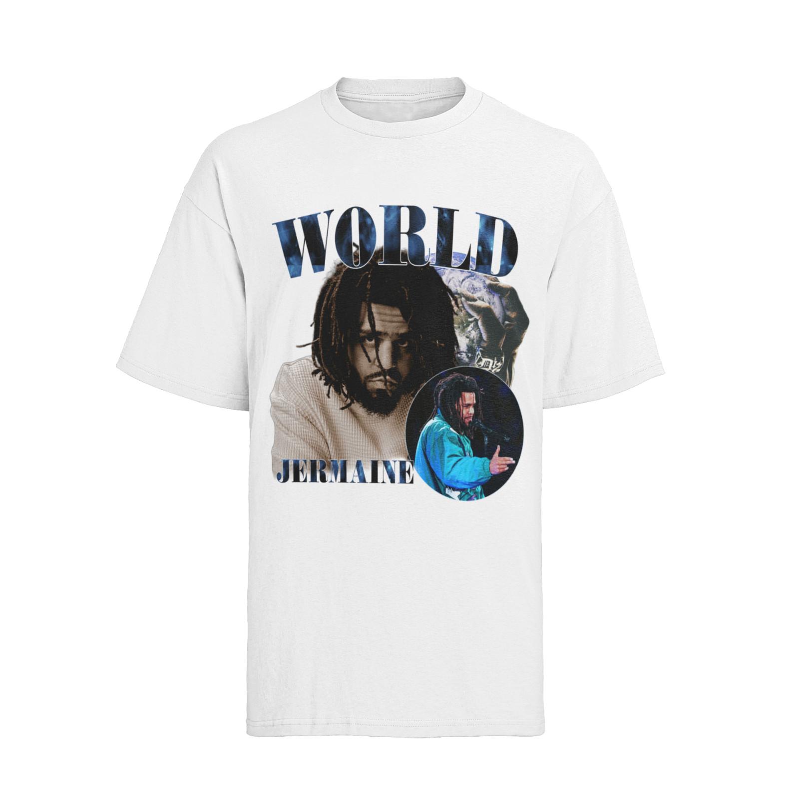 J. Cole JERMAINE COLE Американский рэпер конзе женская хлопковая футболка S-XXXL оверсайз 4XL