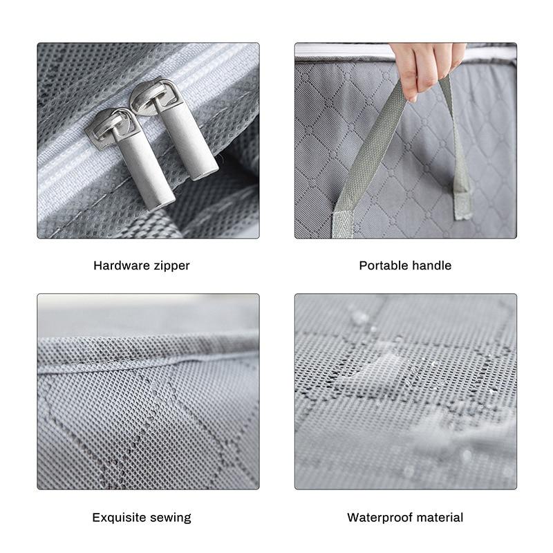 Home Storage Foldable Bag Waterproof Oxford Fabric Bedding Pillows Quilt Storage Bags Clothes Storage Bag Organizer Box