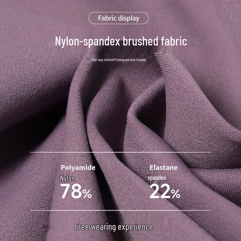 European-American Yoga Set: Brushed Wide-Leg Sportswear for Running & Fitness