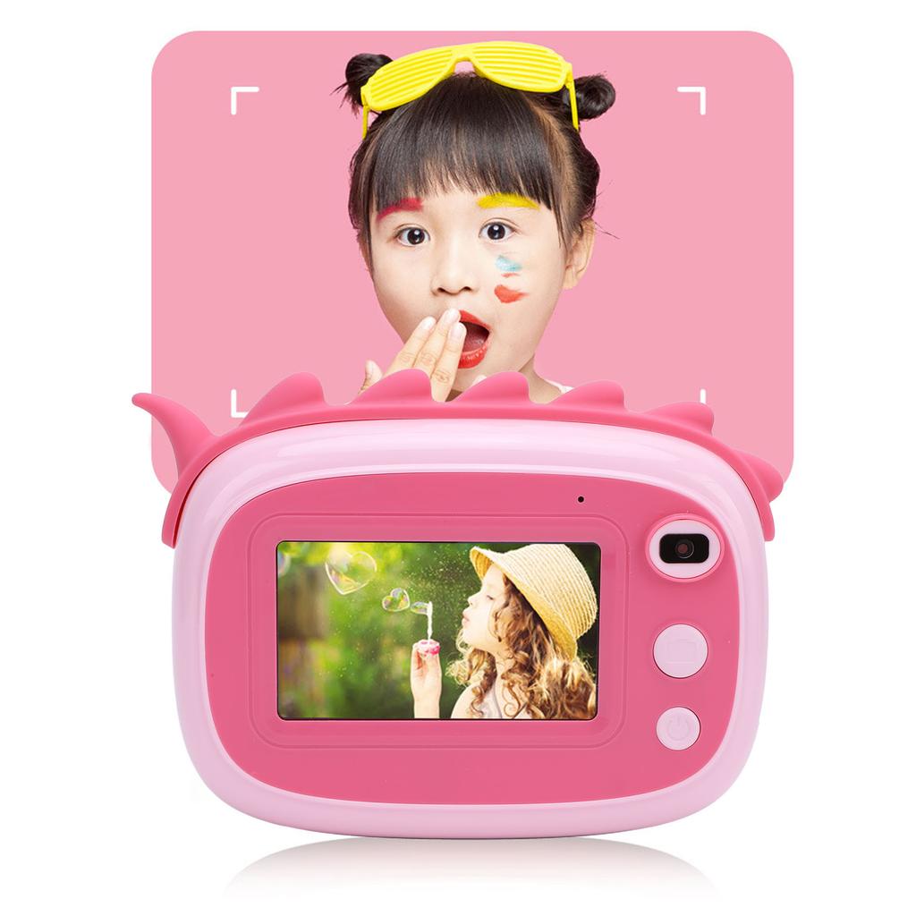   Print Camera 3 Inch     Front Rear Dual Lens 1080P 48MP Digital Camera