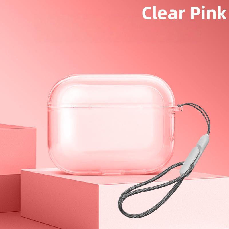 Transparent Case for AirPods Pro 3 Case Cover Accessories with Cleaning Kit Shockproof Protective Cover for Airpods Pro 3 Case