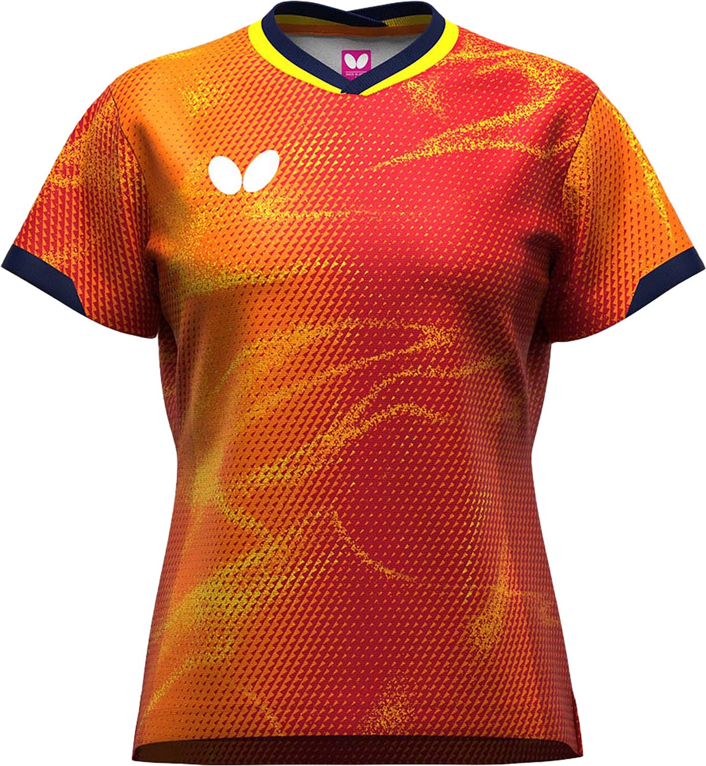 

Butterfly Ellistar 12 Darjeeling Size S Women s Shirt, Red,