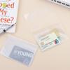 Case Clear Sleeve Protector Organizer Holder ID Card Protective Case Transparent Passport Case
