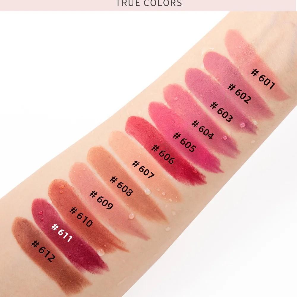 HANDAIYAN Matte Nude Lipstick Velvet Finish Long Lasting Waterproof Korean Beauty Cosmetic Makeup Gift for Women
