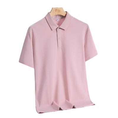 Kısa Kollu Tişört Erkek Polo Yaka Bol Rahat Moda Kısa Kollu