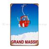 Grand Massif Metal Sign Poster Kitchen Printing Cinema Pub Club Tin Sign Poster