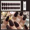 European & American Frosted Matte Press-On Ballet Nails