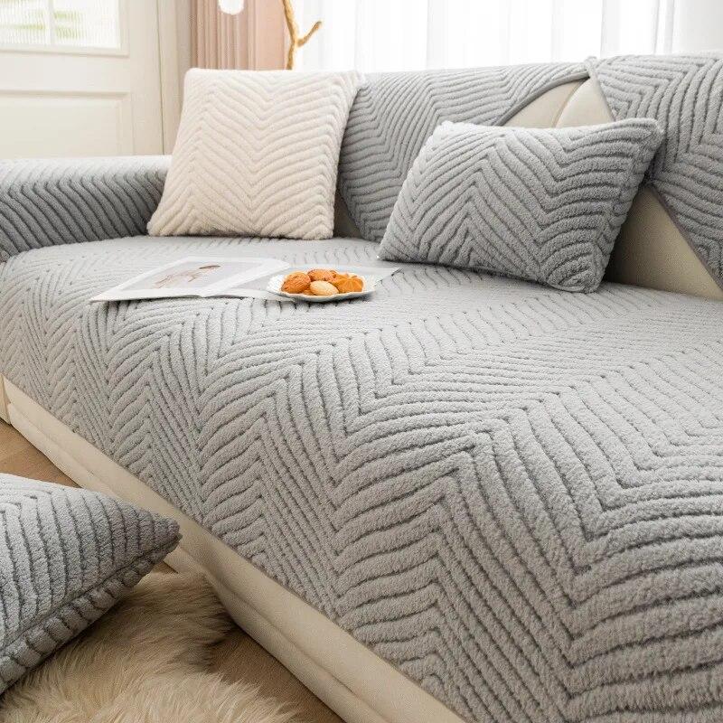 

Şönil kanepe kılıfı havlu düz renk evrensel oturma odası kanepe yastığı Mat kış kaymaz kanepe yastığı kol dayama arkalığı kapak 70x70cm 1pcs