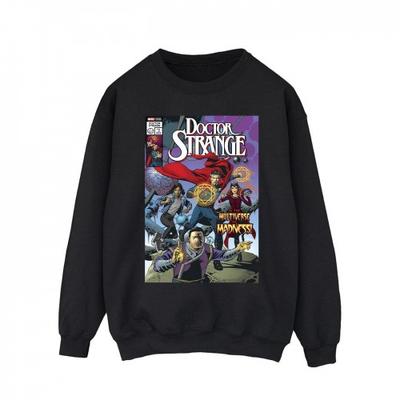 Mens Doctor Strange Comic Circles Sweatshirt