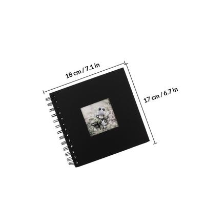 Álbum de Fotos con Cubierta Rígida de Cartón 20 Hojas Gruesas que No Se Desvanecen Libro de Recuerdos Familiares Scrapbook DIY para Hitos de Crecimiento Libro de Invitados