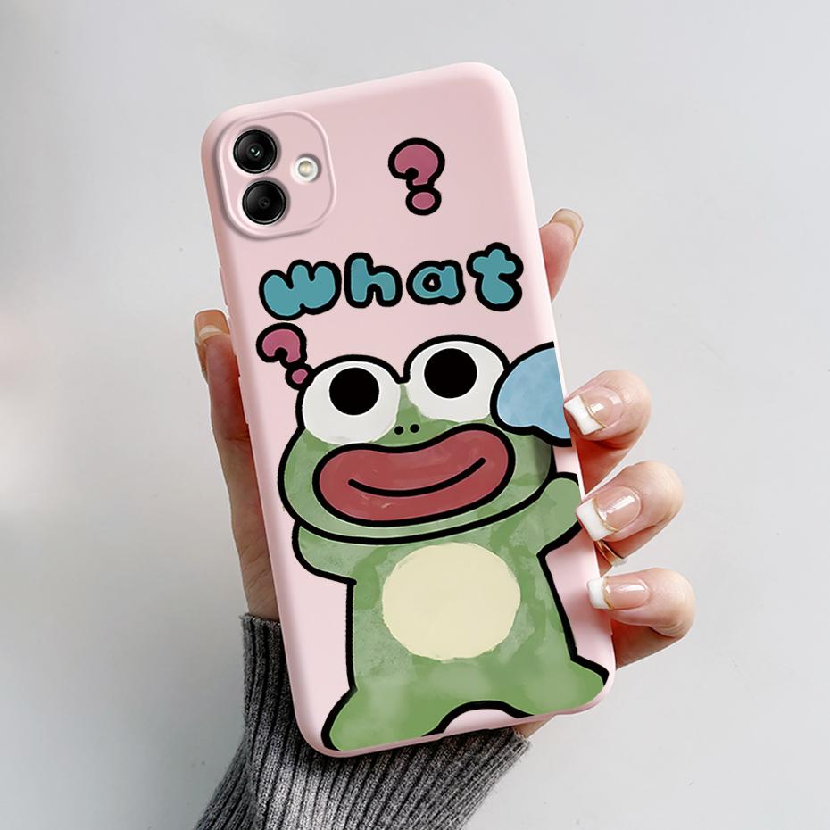 For Samsung Galaxy A04 A04E A04S Phone Case Stylish Painted Protection TPU Silicone Back Cover For Samsung A 04 E S Bumper Shell