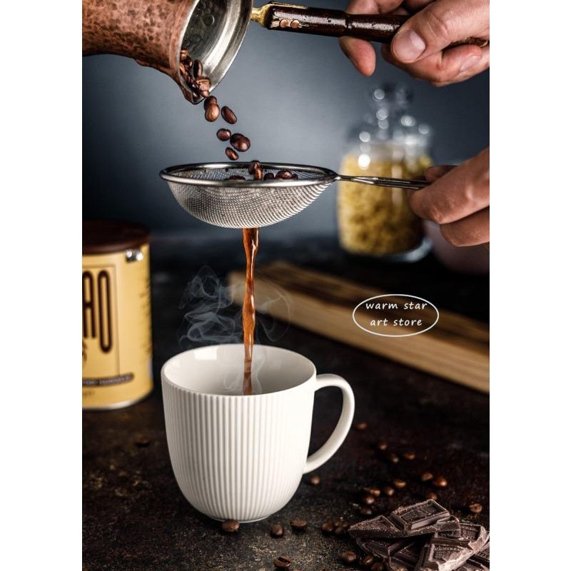 Vintage Hand Ground Coffee Canvas Painting Latte Planet Poster Prints Bars Kitchen Cafe Wall Art Picture Home Restaurant Decor