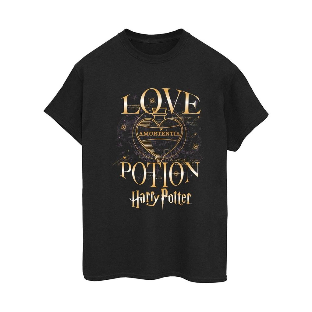 Harry Potter Womens/Ladies Amortentia Love Potion Cotton Boyfriend T-Shirt