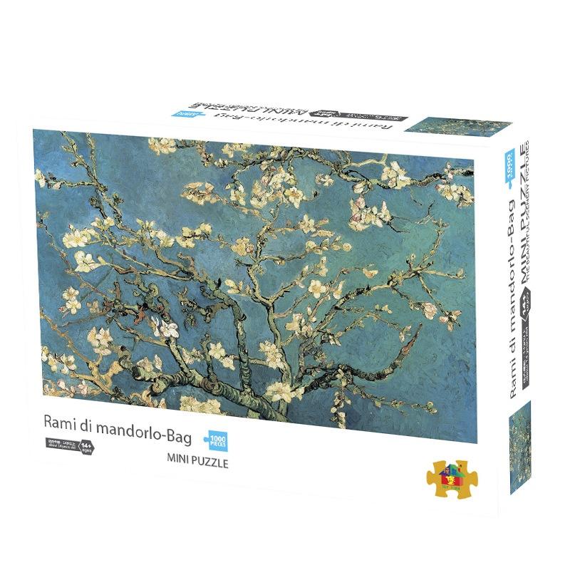 Mini Landscape Art Puzzle Series Challenging Difficultly 1000pcs For Adults Stress Relief Toy