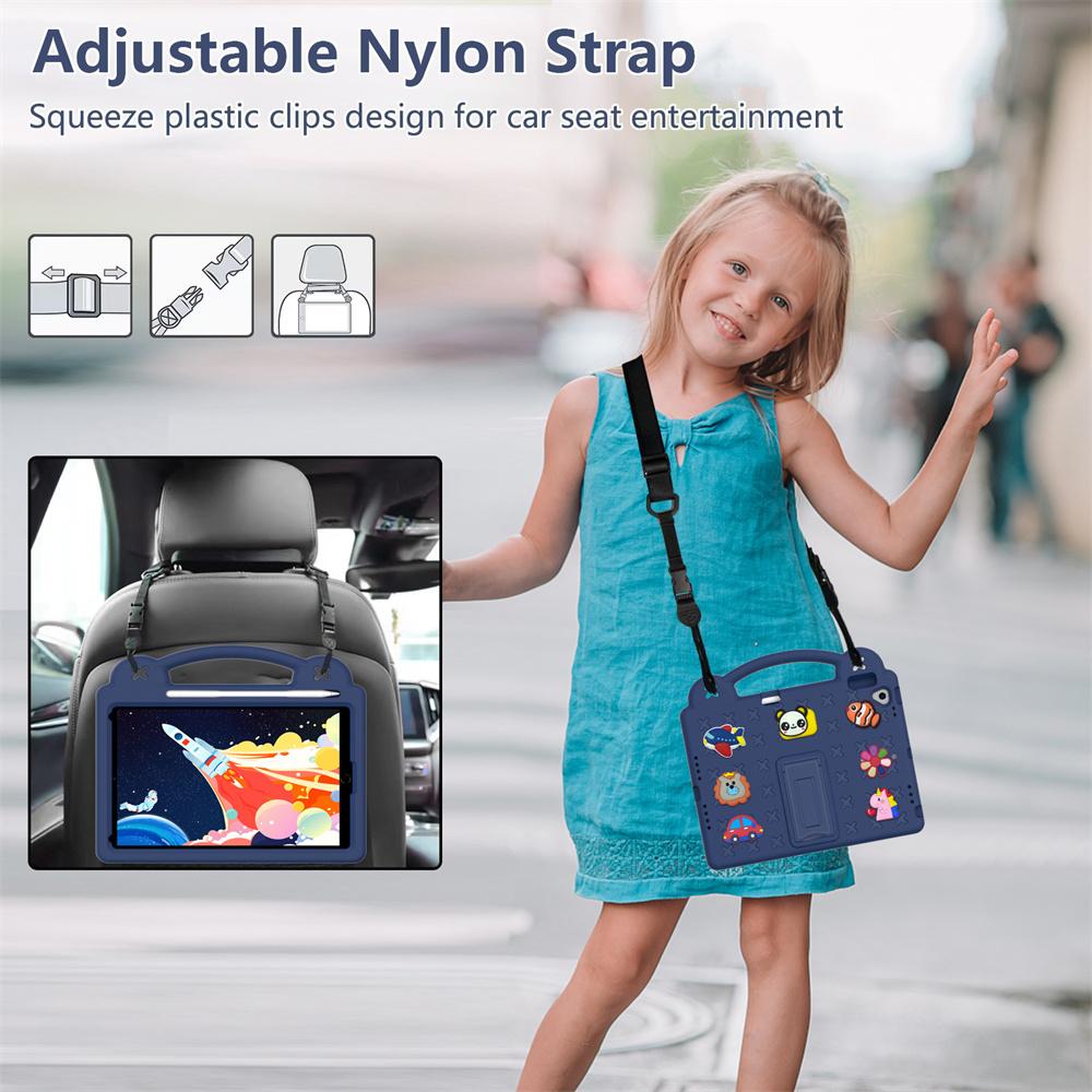 Pouzdra na tablet Kryt na tablet pro Ipad Pro 10,5" Air 3 10,5 10,2 palce 2019 2020 2021 Dětské stojanové pouzdro pro Ipad 7. 8. 9. generace Kryt pouzdra