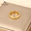 Open Ring Men's Flash Sand Car Flower Craft Adjustable Ring Fashion Jewelry Women