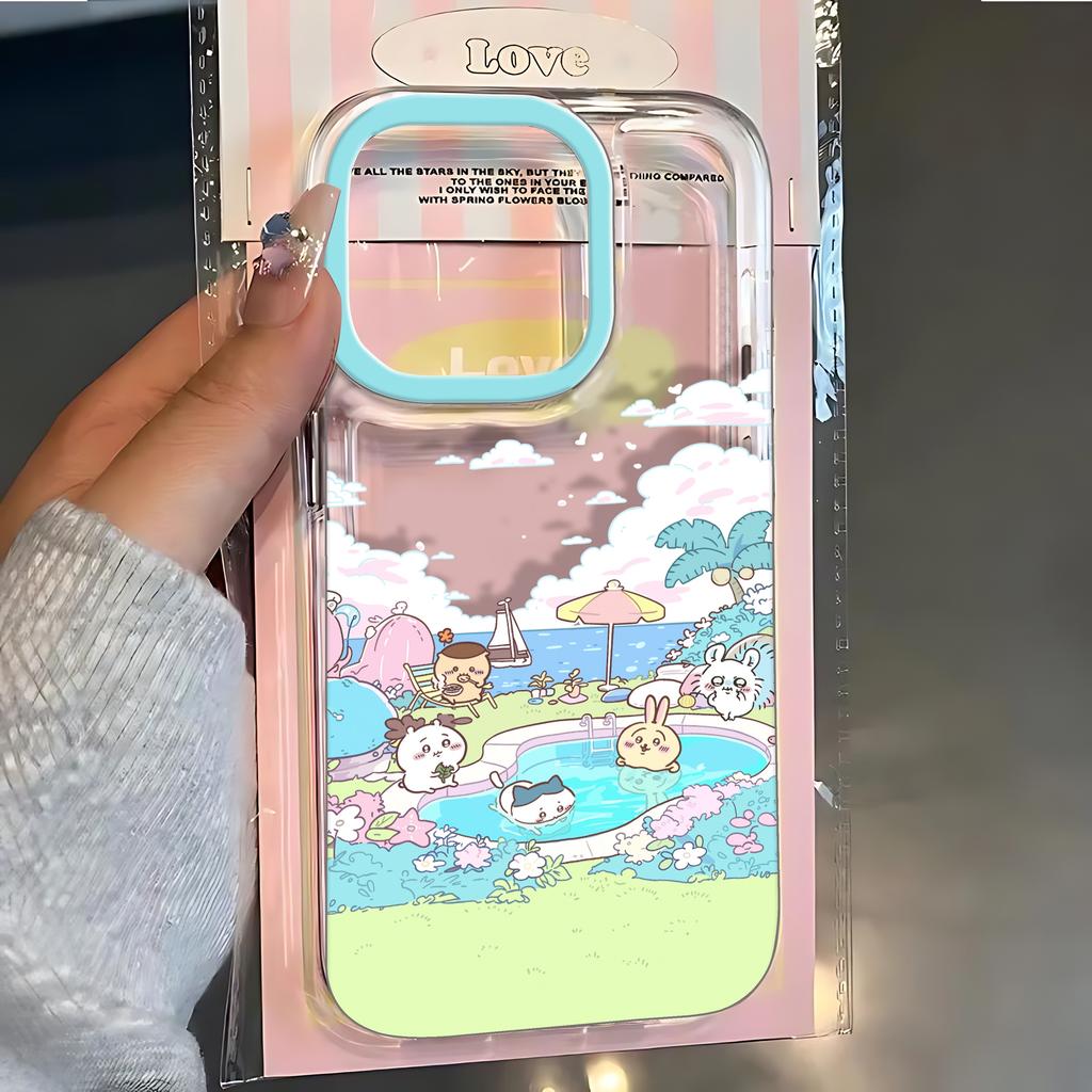 HOT Cute Cartoon C-Chiikawas Phone Case For Samsung Galaxy A37 A57 A16 A07 A17 A36 A26 A56 A55 A35 A25 A15 A05s A13 4G 5G
