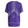 Adidas X Stella McCartney Running T-Shirt Comfortable Soft Skin-Friendly Versatile Solid Color Short Sleeve Regular T-Shirt Women Tops JL6357