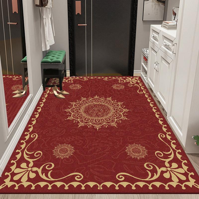 Entrance Carpet Home Decoration Soft Flannel Carpet for Living Room Bathroom Floor Mats Home Decor