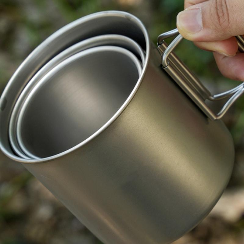 Kitchen Camping Drinking Cup Tourist Picnics Tableware Drinkware Travel Folding Coffee Teas Mug for Outdoor Activity