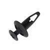 50PCS Car Retainer Clips Plastic Fasteners Kit Auto Trim Panel Clip Black Car Body Bumper Rivet Set Replacement Push Pin