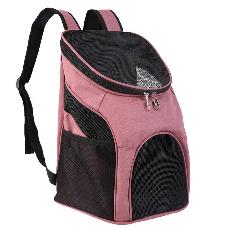 Foldable Pet Travel Backpack - Breathable Carrier for Cats and Dogs