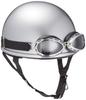 Bike Parts Center Half Cap with One Size Fits Most Circumference 57cm To Less Than 7402 Helmet, Goggles, Silver, (Head 59cm)