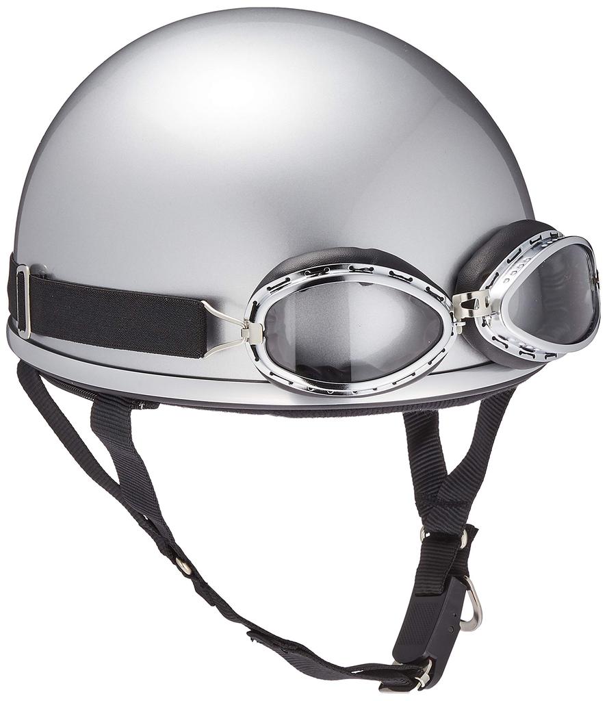 Bike Parts Center Half Cap with One Size Fits Most Circumference 57cm To Less Than 7402 Helmet, Goggles, Silver, (Head 59cm)