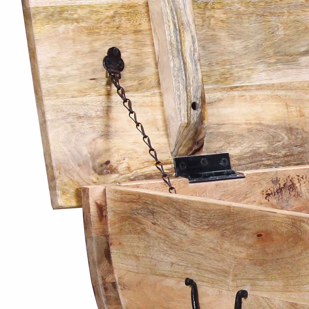  Coffee Table, Solid Mango Wood, 88 X 50 X 40 Cm