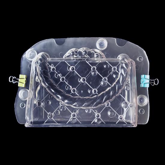 Creative 3D Mold Candy Lady Handbag Chocolate Kitchen Jelly DIY Baking Tool