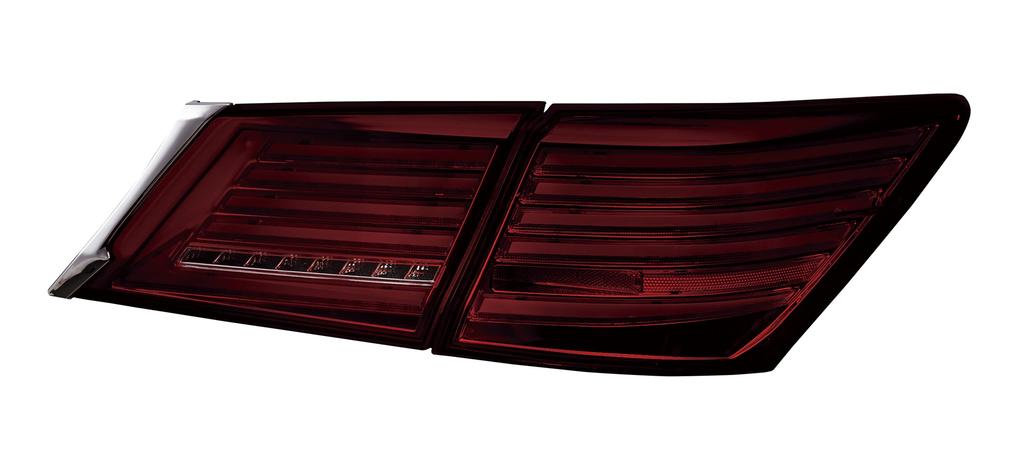 Valenti Jewel LED Tail Lamps REVO for Toyota 210 Series Crown and Red (VALENTI) Athlete, Royal, Majesta, Lens/Black, TT21CRW-RG-1