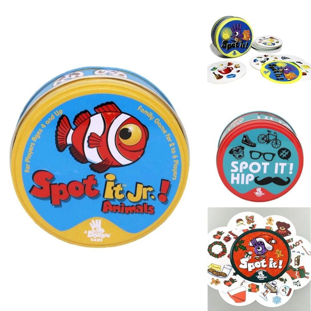 Dobble Spot It Game Cards For Addictive Family Fun And Quick Visual Challenges