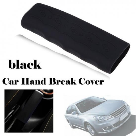 Silicone Black Hand Brake Cover Protector Handbrake Grip Knob Boot Shift Shifter