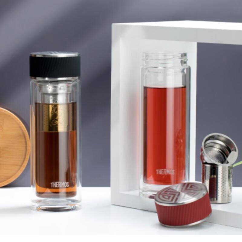 Thermos Double-Walled Glass Tumbler