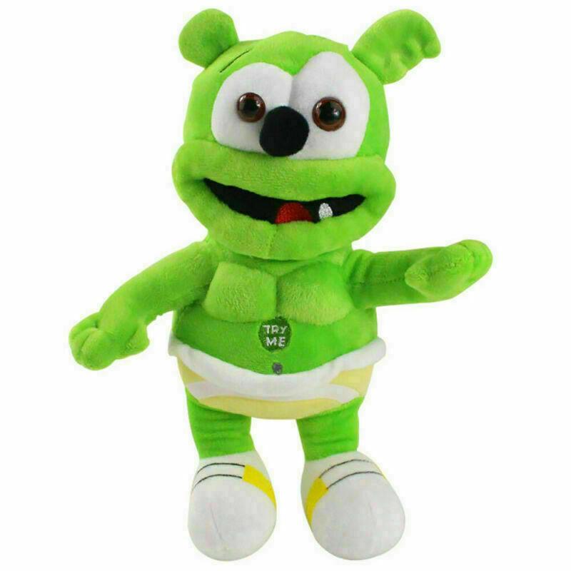Singing I Am Your Gummy Bear Plush Toy Musical Gummibar Sleeping Baby Gift