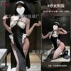 Lingerie Sexy Side Split Dress Uniform Temptation Halloween Cross Nun Cosplay