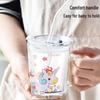 Dr. Ma Unicorn Glass Baby Milk Sippy Cup