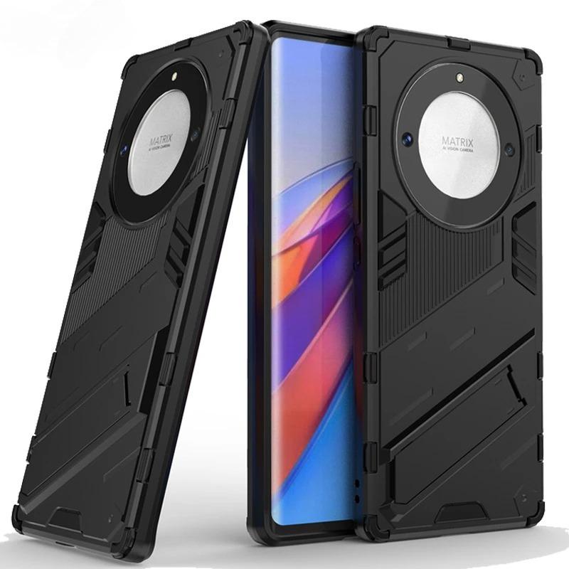 Phone Holder Case For Honor Magic 5 Lite Case Bumper Armor Full Edge Cover For Honor Magic 5 Lite Case For Honor Magic 5 Lite 5G
