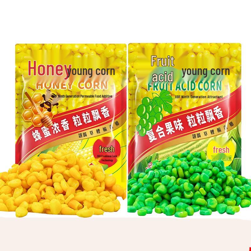 Western-Style Acid-Tender Corn Fish Bait for Carp and Mandarin Fish
