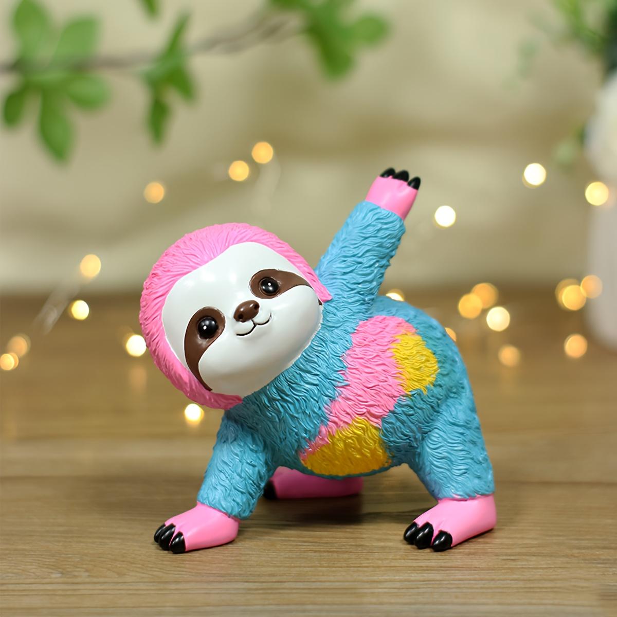 Sloth Living Room Desktop Bookshelf Home Decoration Desktop Ornaments One Size