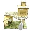 Holzvilla Haus für Hamster Kletterspielzeug Versteck Nistplatz Lebensraum für Chinchillas Meerschweinchen Kleintiere 5 Stile Dropshipping
