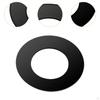 10 Pieces Bucket Pin Shims Kit Gaskets for Excavator Replacement 1.77inch Washers Spacers 305 CX