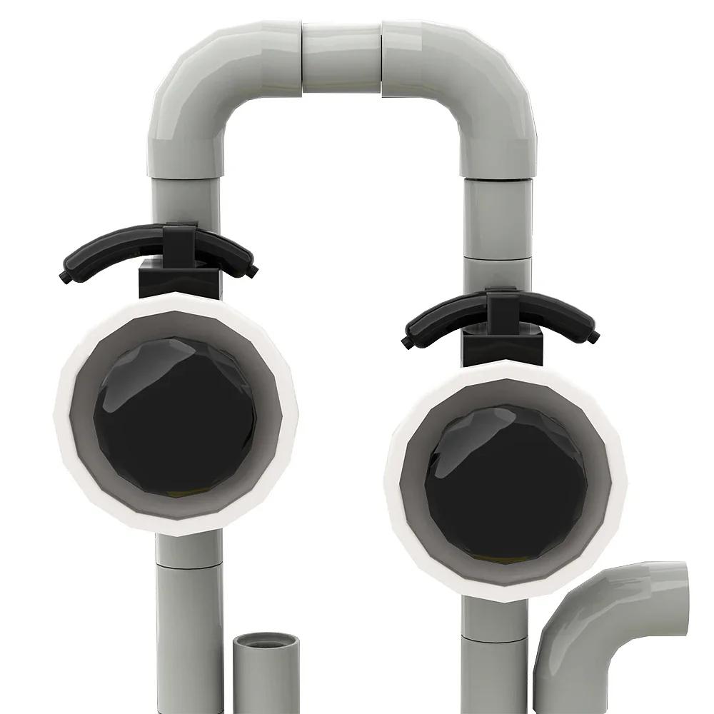 Gobricks Clippy The Age Revealer World Model Bricks Building Block Set Educational Toys for Kid Birthday Gift Juguetes