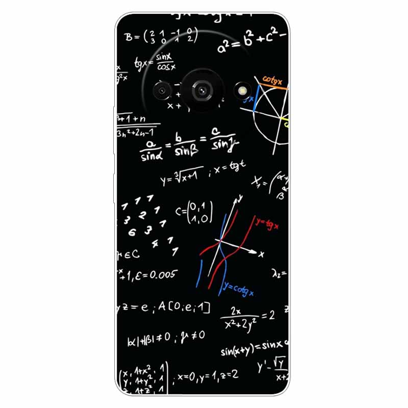 Clear Silicone Cover For Xiaomi Poco C61 Case Owl Lion TPU Printed Cover for Xiaomi Poco C61 C 61 Cases Luxury PocoC61 Phone Bag Poco C61
