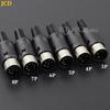 1-10pcs DIN Male/Female 3P 4P 5P 6P 7P 8Pin Plug Jack with Plastic Handle Keyboard Cable Connector Adapter For PS2
