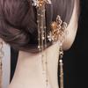 Xiuhe Jewelry Bride Accessories Earrings Set Pearl Chinese Hair Stick Headdress Hairpin Hair Comb