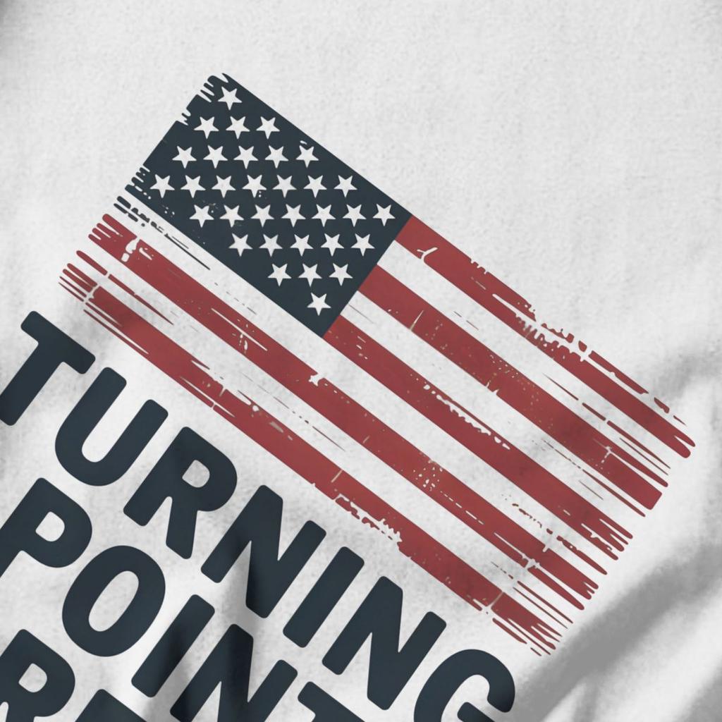 Men T Shirt Turning Point USA Vintage Gifts Y2K Graphic Anime Unisex Clothes T Shirts