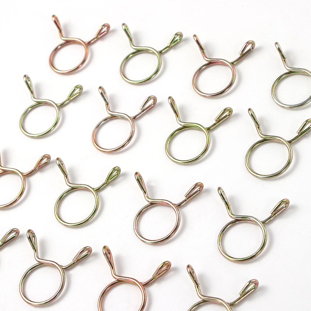 Plated Air Tubing Metal Fastener Fuel Line Hose Clips Tubing Spring Clamps Water Pipe Hose Clamp