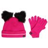 Childrens/Kids Brighten Fluffy Hat And Gloves Set