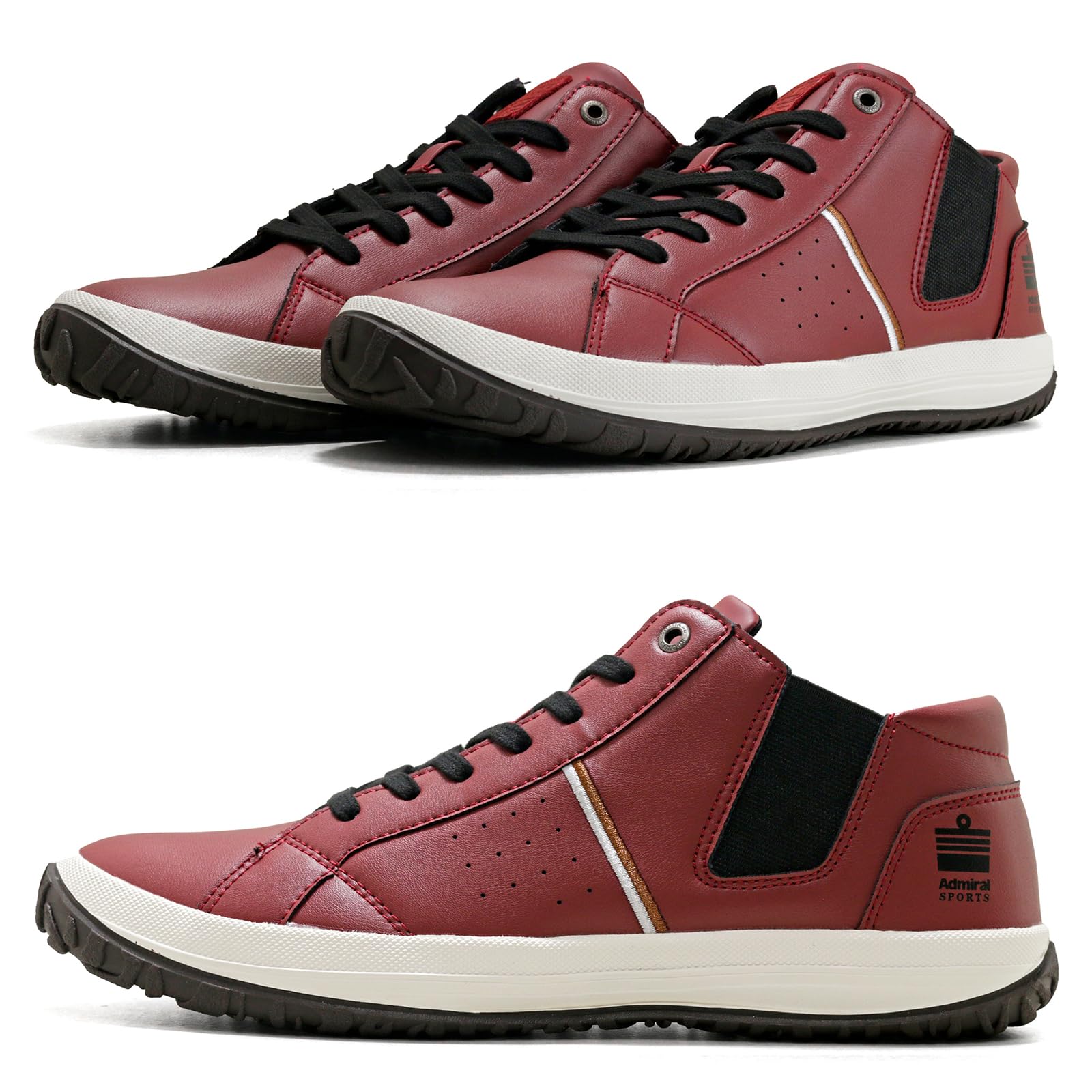 

Admiral Sports NOAH AD802 Wine Men s Sneakers, винный